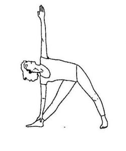 trikonasana